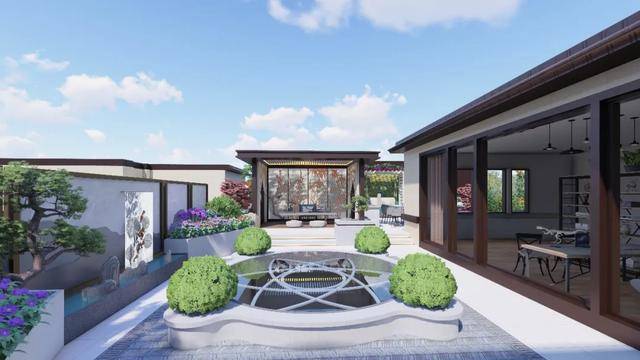 贵阳别墅景观施工